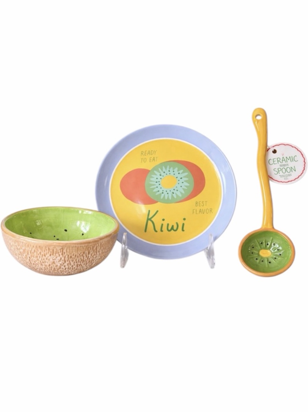 Target 3 Piece Kiwi Melon Ceramic Set